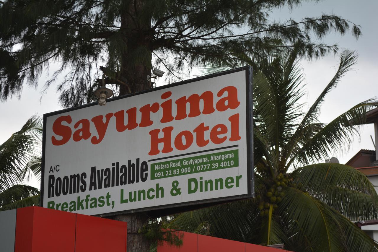 Sayurima Beach Hotel Ahangama Ngoại thất bức ảnh